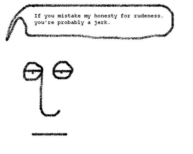 quohonestyforrudeness