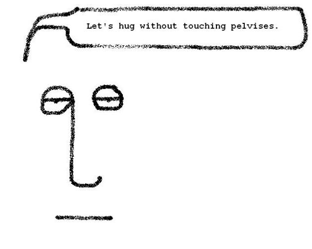 quohugwithouttouchingpelvis