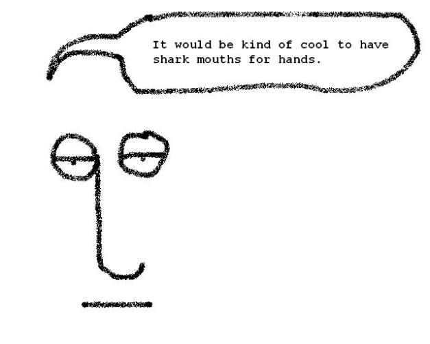 quosharkmouthhands