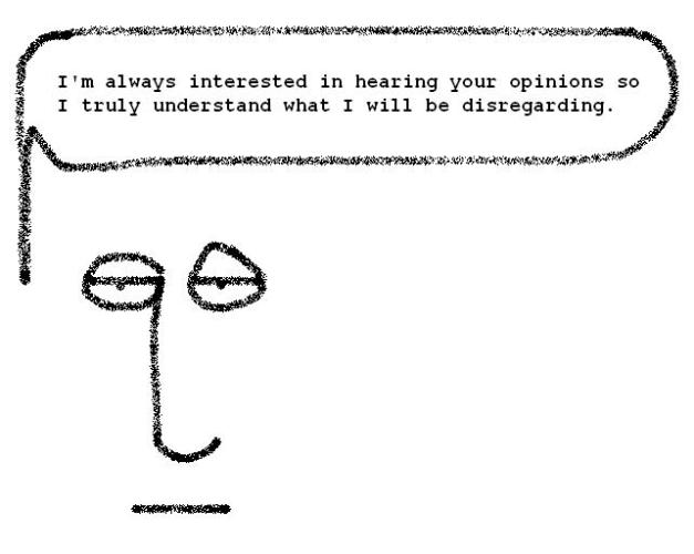 quodisregardingopinions